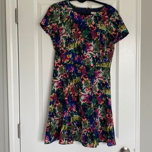 J. Crew floral dress size 6. Worn once to a wedding!